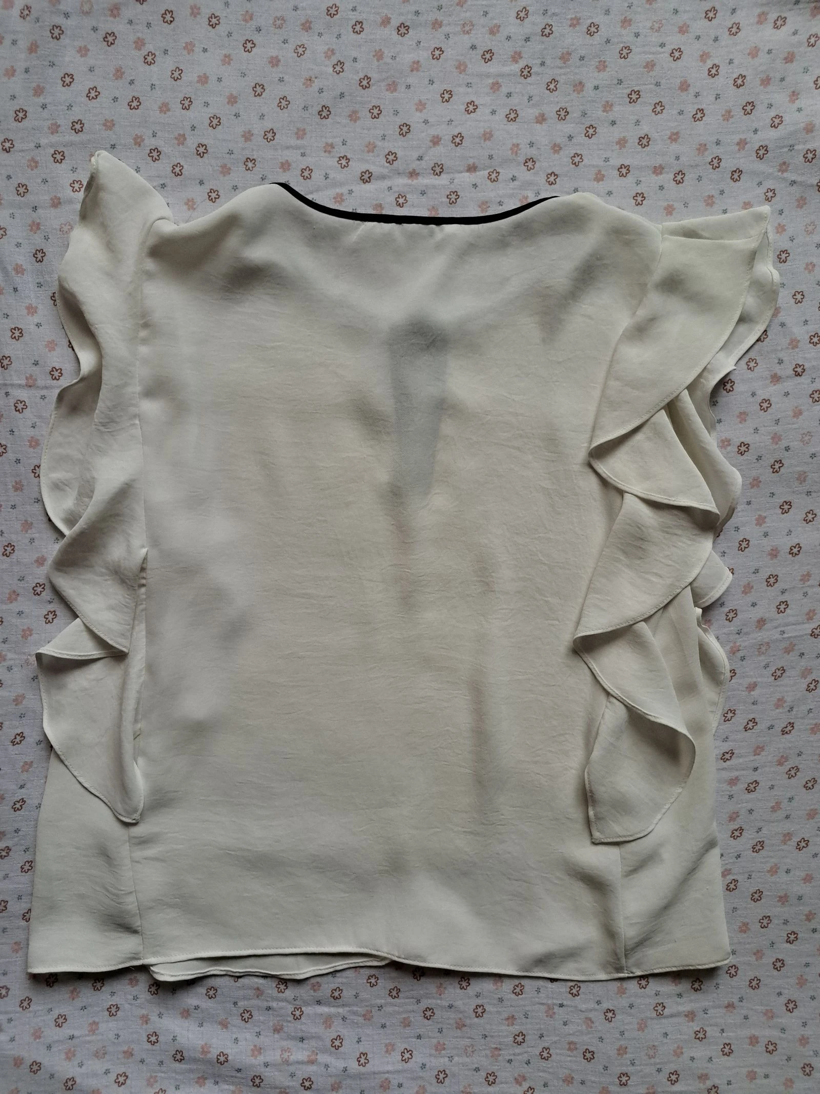Blusa sem mangas com babados Mango - Tamanho M - Muito bom estado – photo 6